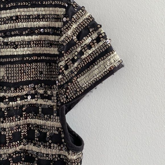 Vince Camuto Beaded Cocktail Dress size 6 - Picture 13 of 14